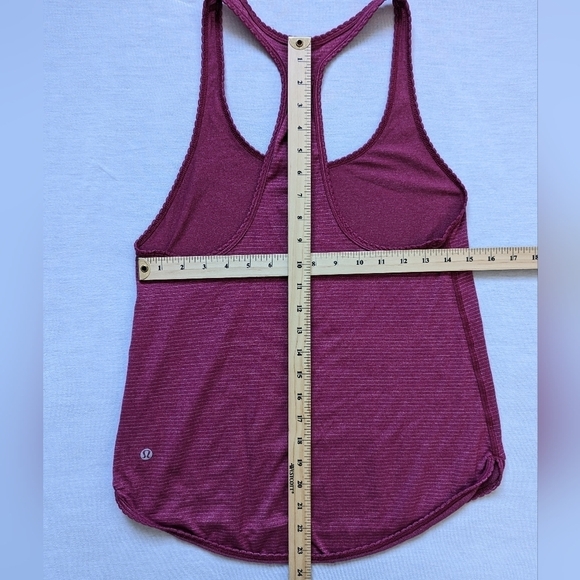 LULULEMON Women's Athletic Tank Top Dark Pink Size Small - Picture 6 of 8